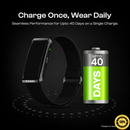 Advanced Smart Fitness Band Dark Black